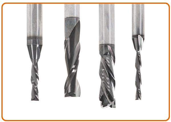 Diamond Like Carbon (DLC) Router Bits & End Mills
